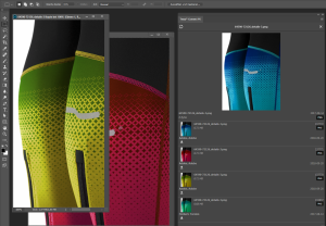 Screenshot "Versionen und Bilder" aus TESSA-DAM direkt in Photoshop
